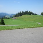 Strasse auf hinter Blapbach