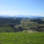 Schöne Aussicht auf dem Luegdenkmal