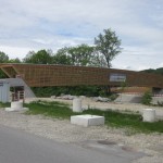 Die neue Brücke bei Burgdorf.