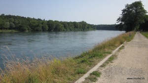 Nah dem Rhein entlang